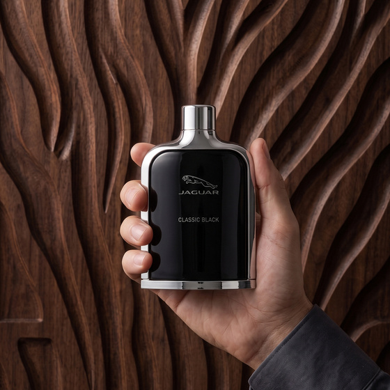 Kliknij na zdjęcie, aby je powiększyć Jaguar Classic Black Eau de Toilette Spray 100 ml
