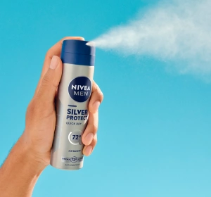 NIVEA MEN Silver Protect Antitranspirant-Spray für Männer, 150 ml