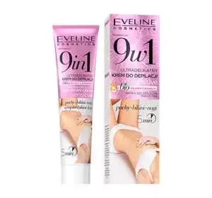 EVELINE SENSITIVE 9IN1 ULTRASANFTE ENTHAARUNGSCREME MIT BIO-BAUMWOLLÖL 125ML