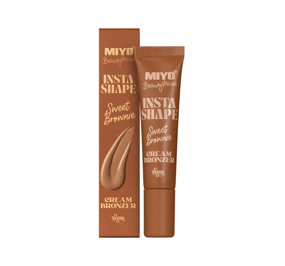 Kliknij na zdjęcie, aby je powiększyć MIYO INSTA SHAPE BRONZER IN CREME SWEET BROWNIE 15ML