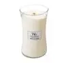 WOODWICK LARGE JAR CANDLE DUFTKERZE WHITE TEA AND JASMINE 610G