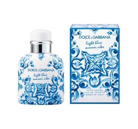 Dolce &amp; Gabbana Light Blue Summer Vibe Pour Homme Eau de Toilette Spray 125ml