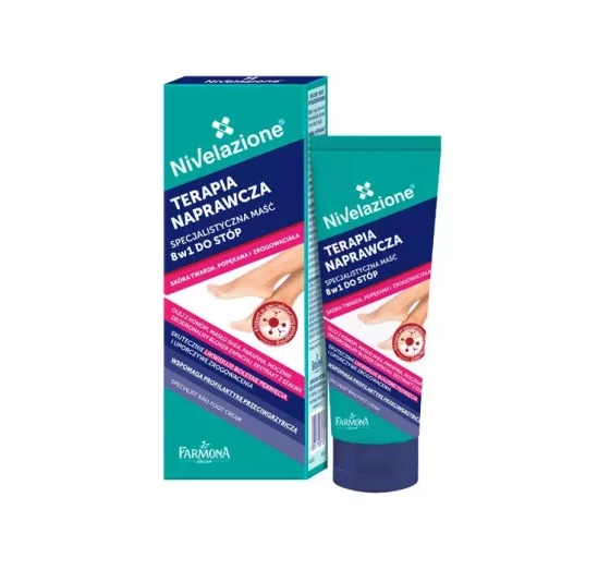 Nivelazione Reparatur-Therapie Spezialsalbe 8in1 für die Füße 50ml