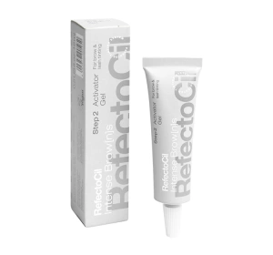 RefectoCil Intense Browns Activator Gel – Aktivator für Augenbrauen- und Wimpernfarben, 15 ml