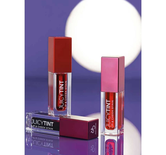 GOLDEN ROSE JUICY TINT LIP & CHEEK STAIN LIPPENSTIFT UND WANGENROUGE 2IN1 02 PINK CRUSH 5,2ML