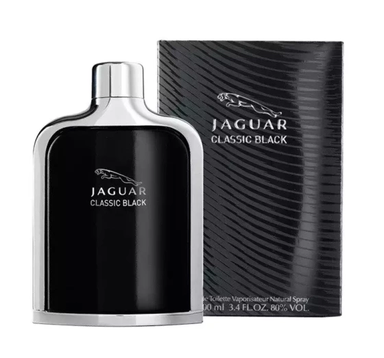 Kliknij na zdjęcie, aby je powiększyć Jaguar Classic Black Eau de Toilette Spray 100 ml