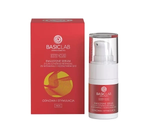 BASICLAB ESTETICUS EMULSIONSSERUM FÜR GESICHT 0,3% RETINOL FÜR NACHT 15ML