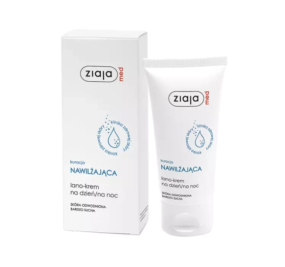 Kliknij na zdjęcie, aby je powiększyć ZIAJA MED FEUCHTIGKEITSKUR LANO CREME TAG NACHT 50 ML