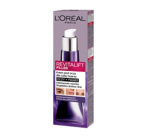 LOREAL REVITALIFT FILLER AUGEN- UND GESICHTSCREME 30ML