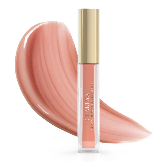 Claresa Glass Of Water Lipgloss mit Glas-Effekt 06 Iced Latte 2 g