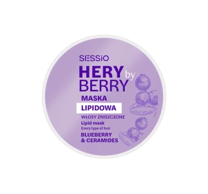 Sessio Hery By Berry Blueberry & Ceramides Lipidmaske für geschädigtes Haar 250 ml