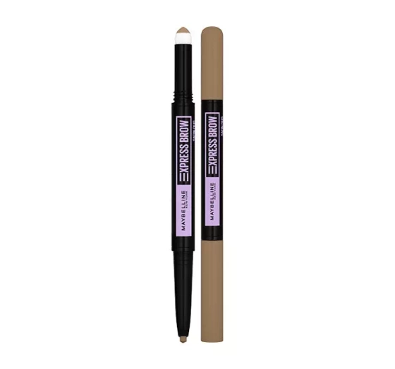 MAYBELLINE EXPRESS BROW SATIN DUO DOPPELSEITIGER AUGENBRAUENSTIFT 01 DARK BLONDE