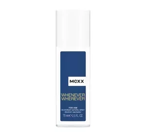 Mexx Whenever Wherever for Him Deodorant Natural Spray 75 ml