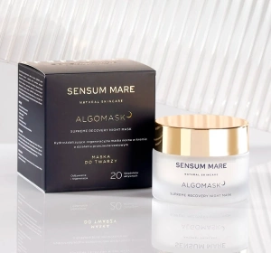 SENSUM MARE ALGOMASK SUPREME RECOVERY NIGHT MASK ANTI AGE GESICHTSMASKE FÜR DIE NACHT 50ML