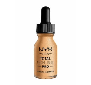NYX PROFESSIONAL MAKEUP TOTAL CONTROL PRO ILLUMINATOR FLÜSSIGER HIGHLIGHTER 02 WARM 13ML