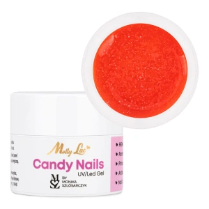 Molly Lac Gel für Nageldesigns Candy Nails Candy Orange 5 g