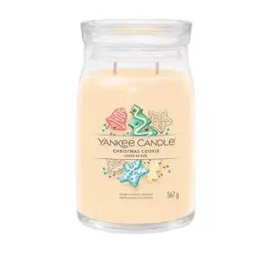 YANKEE CANDLE SIGNATURE DUFTKERZE CHRISTMAS COOKIE 567G