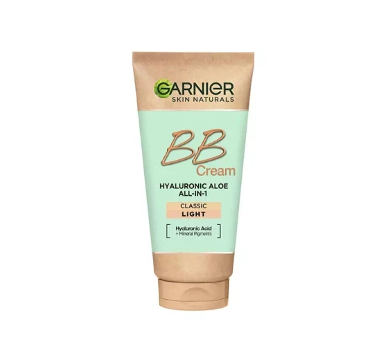 GARNIER SKIN NATURALS HYALURONIC ALOE ALL-IN-1 FEUCHTIGKEITSSPENDENDE BB CREME LIGHT 50ML
