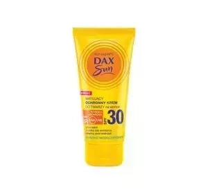 DAX SUN MATTIERENDE SONNENSCHUTZCREME FÜR DAS GESICHT SPF30 50ML