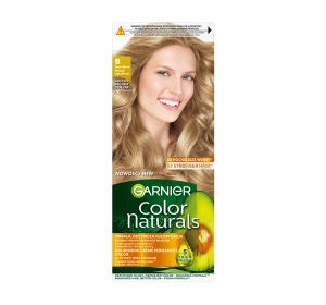 GARNIER COLOR NATURALS PERMANENTE HAARFARBE 8 HELLES BLOND