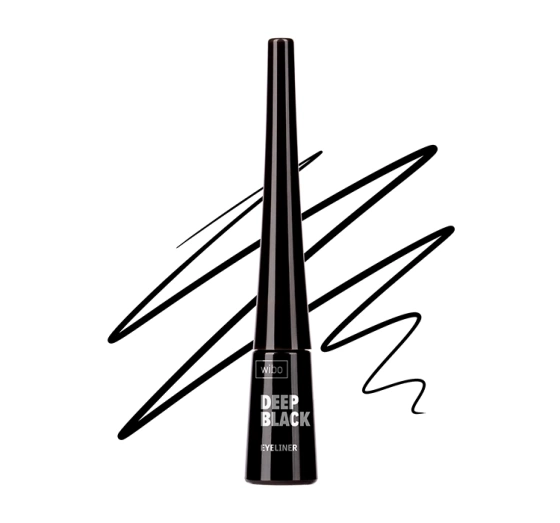 Kliknij na zdjęcie, aby je powiększyć WIBO FLÜSSIGER EYELINER IM PINSEL TIEF SCHWARZ DEEP BLACK