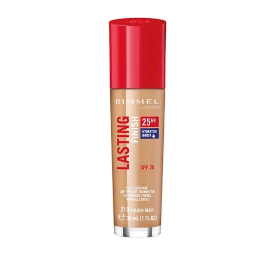 RIMMEL LASTING FINISH 25HR GRUNDIERUNG 210 GOLDEN BEIGE 30ML