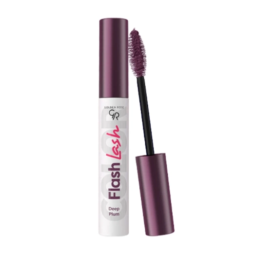 Kliknij na zdjęcie, aby je powiększyć Golden Rose Flash Lash wasserfeste Farbmascara 09 Deep Plum 9ml