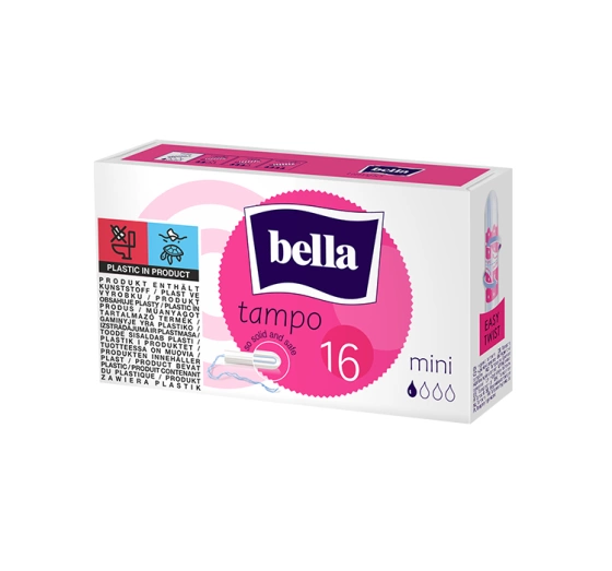 Bella Tampo Hygienetampons ohne Applikator Mini 16 Stück